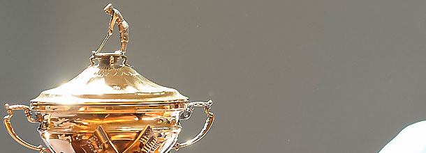 The Ryder Cup trophy