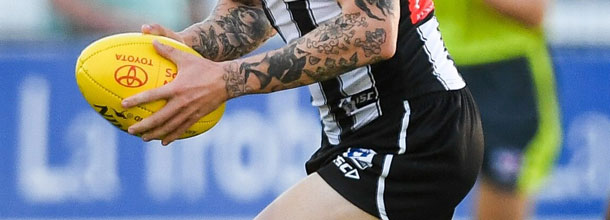 An AFL Aussie Rules football